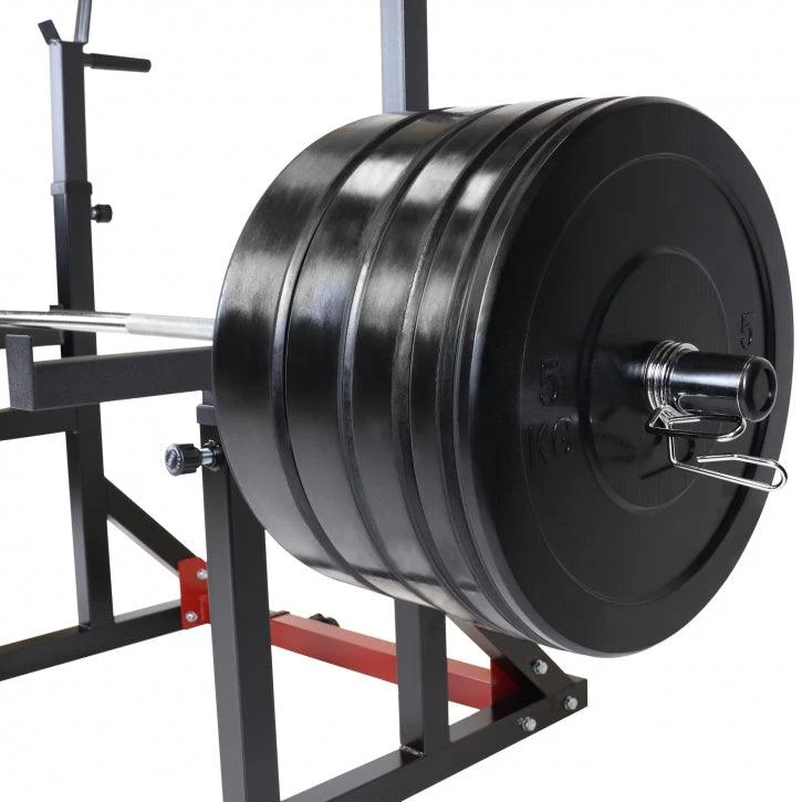 Soporte para Sentadillas + Set de Discos de Pesas Olímpicos de Goma - 170 kg - Image 3