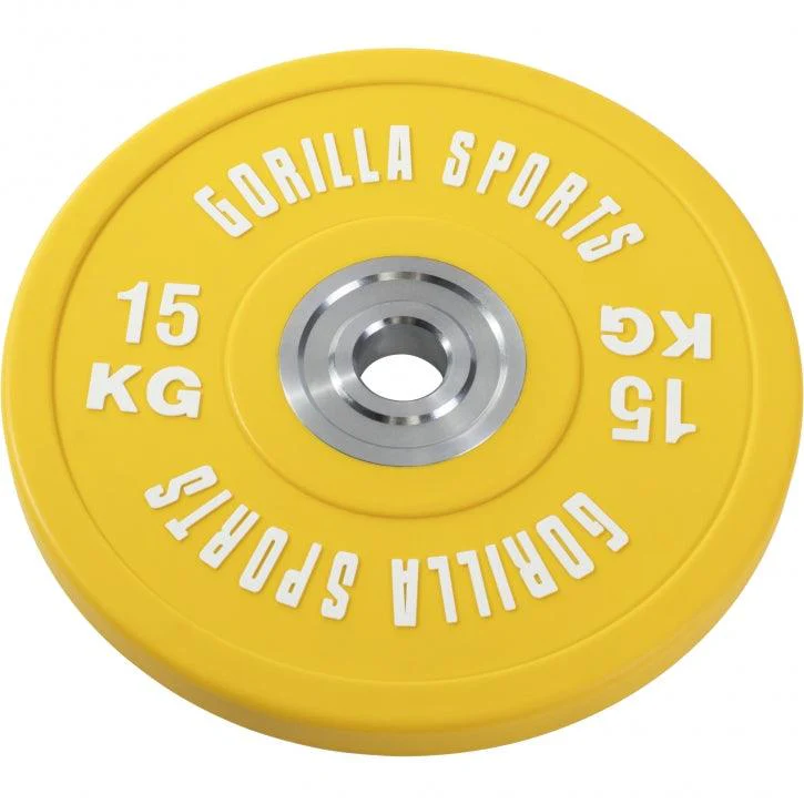 Soporte para Sentadillas + Set de Discos de Pesas Bumper Olímpicos - 140 kg - Image 15