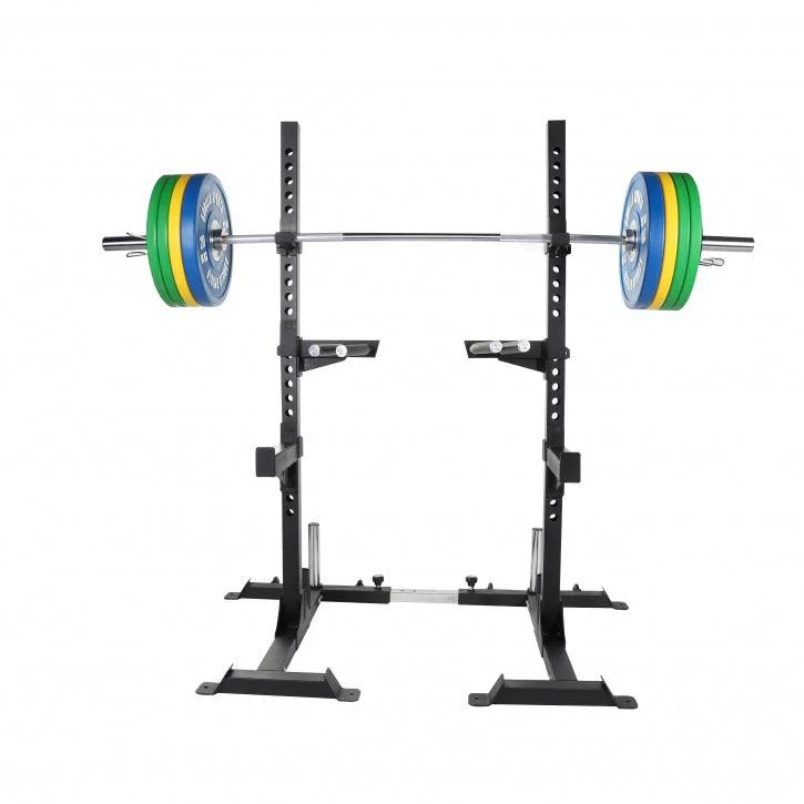 Soporte para Sentadillas + Set de Discos de Pesas Bumper Olímpicos - 140 kg - Image 3