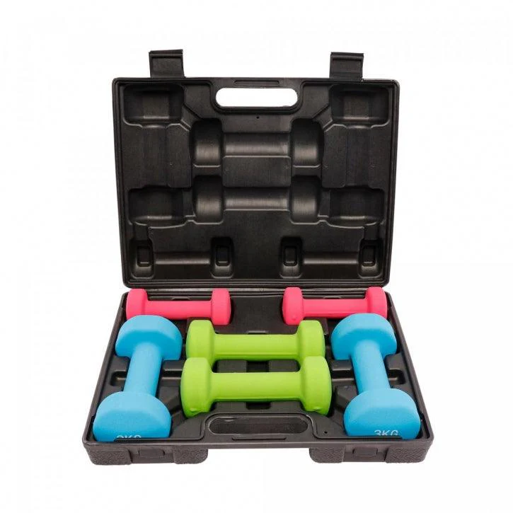 Set de Mancuernas de Neopreno + Estuche - Image 3