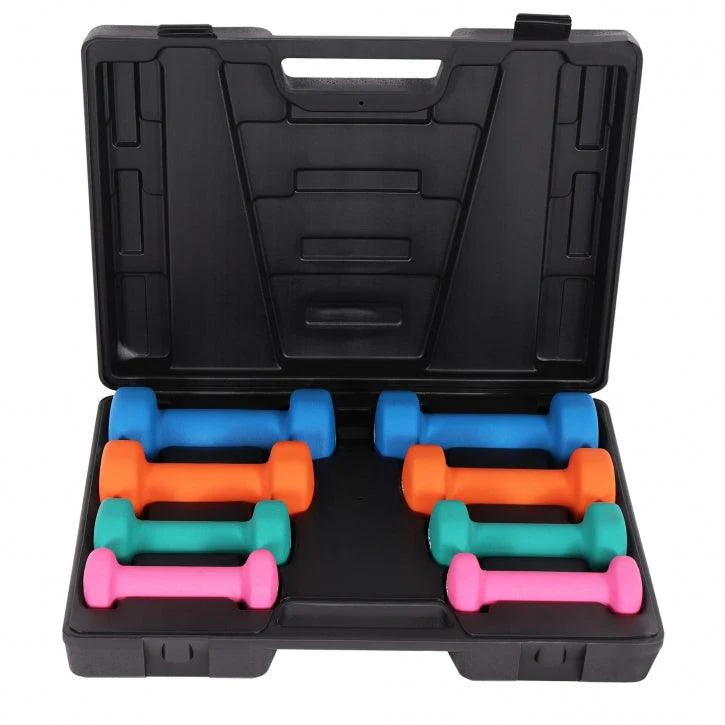Set de mancuernas de gimnasia de 10 kg con maletín - Image 3