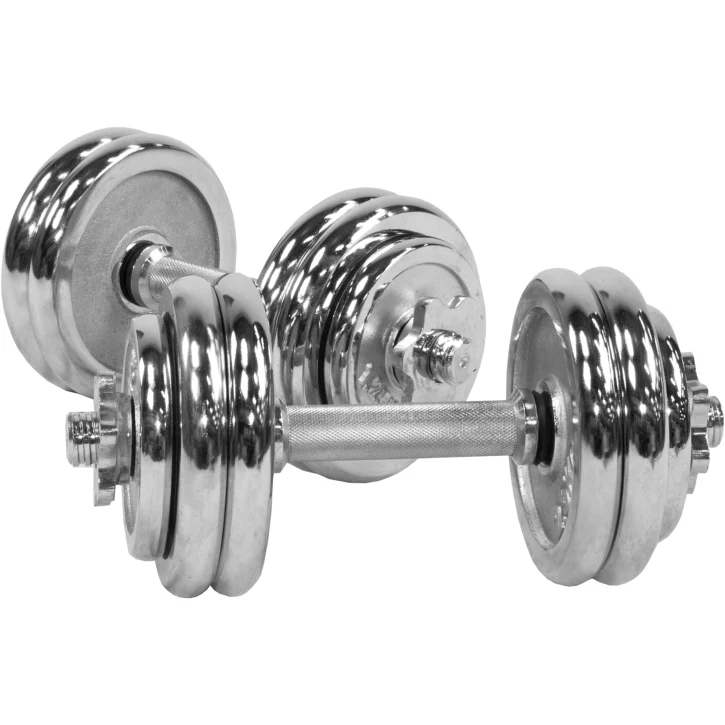 Set de Mancuernas de Hierro Fundido - 30 kg