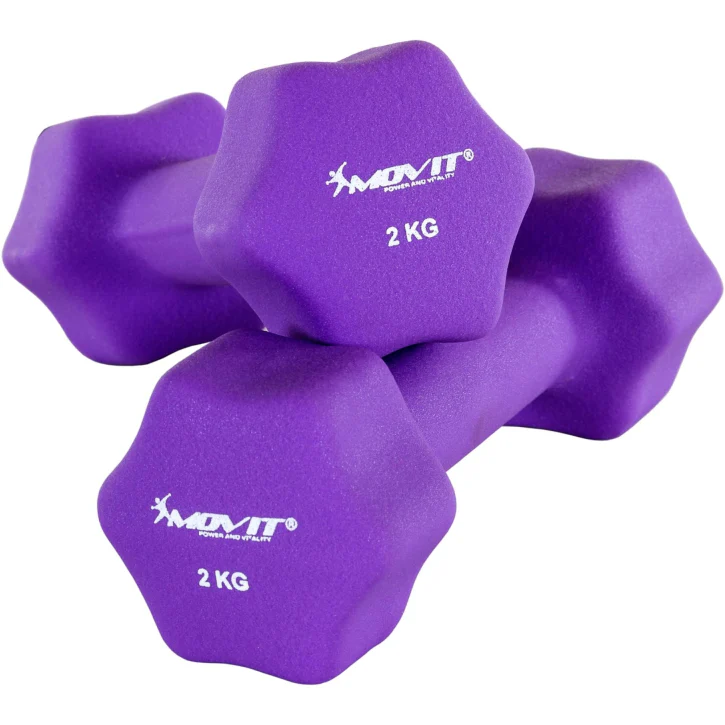 Set de Mancuernas de Neopreno Coloridas 1 kg - 10 kg - Image 5